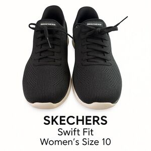 Skechers Swift Fit Hands-Free Sneakers – Women’s Size 10
